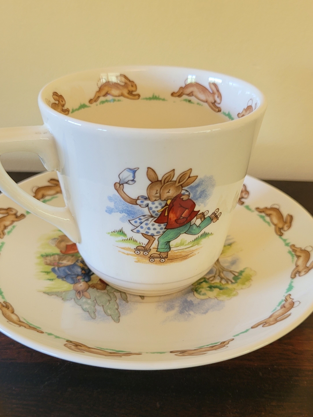 Bunnykins Cup & Saucer - Whimsical Children's Set